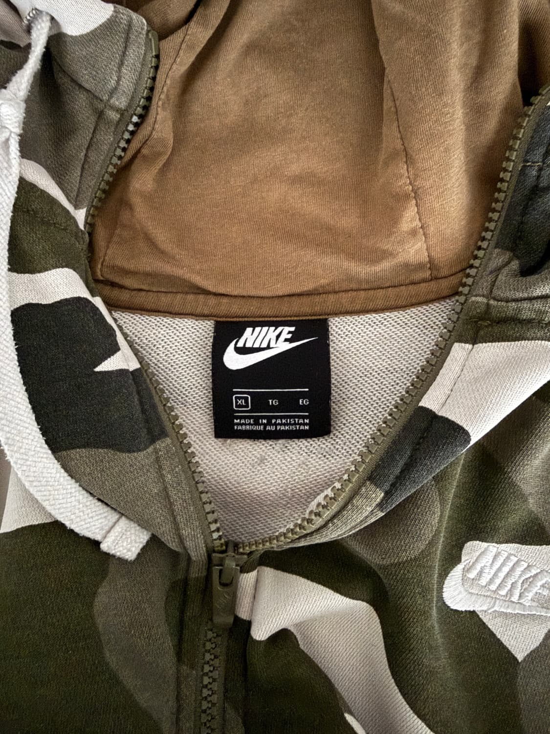 나이키(NIKE) 카모 후드집업 상품이미지6