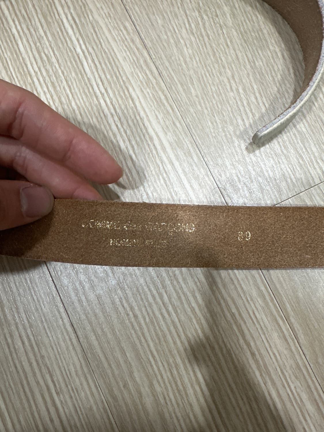꼼데가르송 옴므 플러스 비즈 벨트 상품이미지2