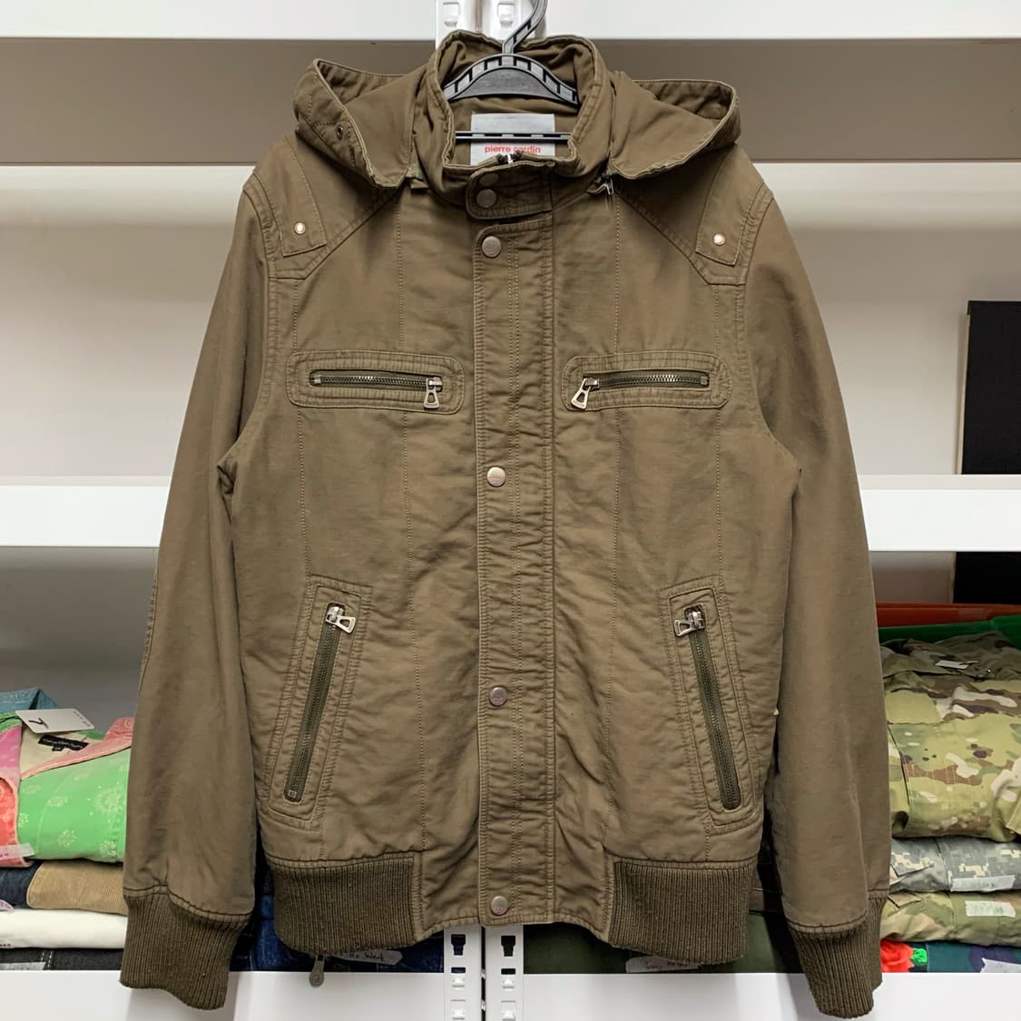 [M] 피에르가르뎅 헤비코튼 필드재킷 상품이미지2