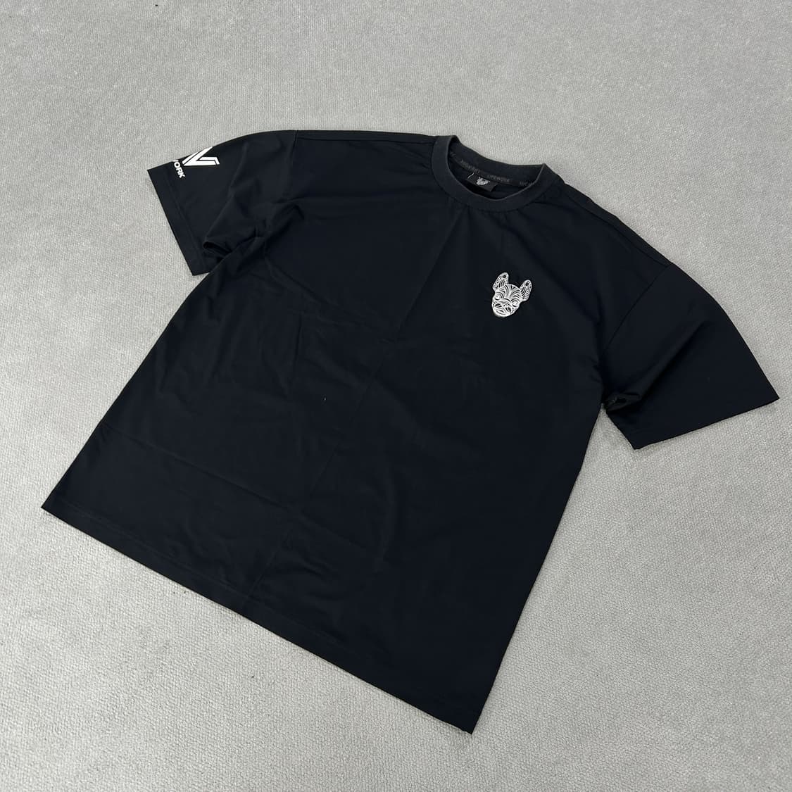 라이프워크 불독 반팔 티셔츠 블랙 L 상품이미지1