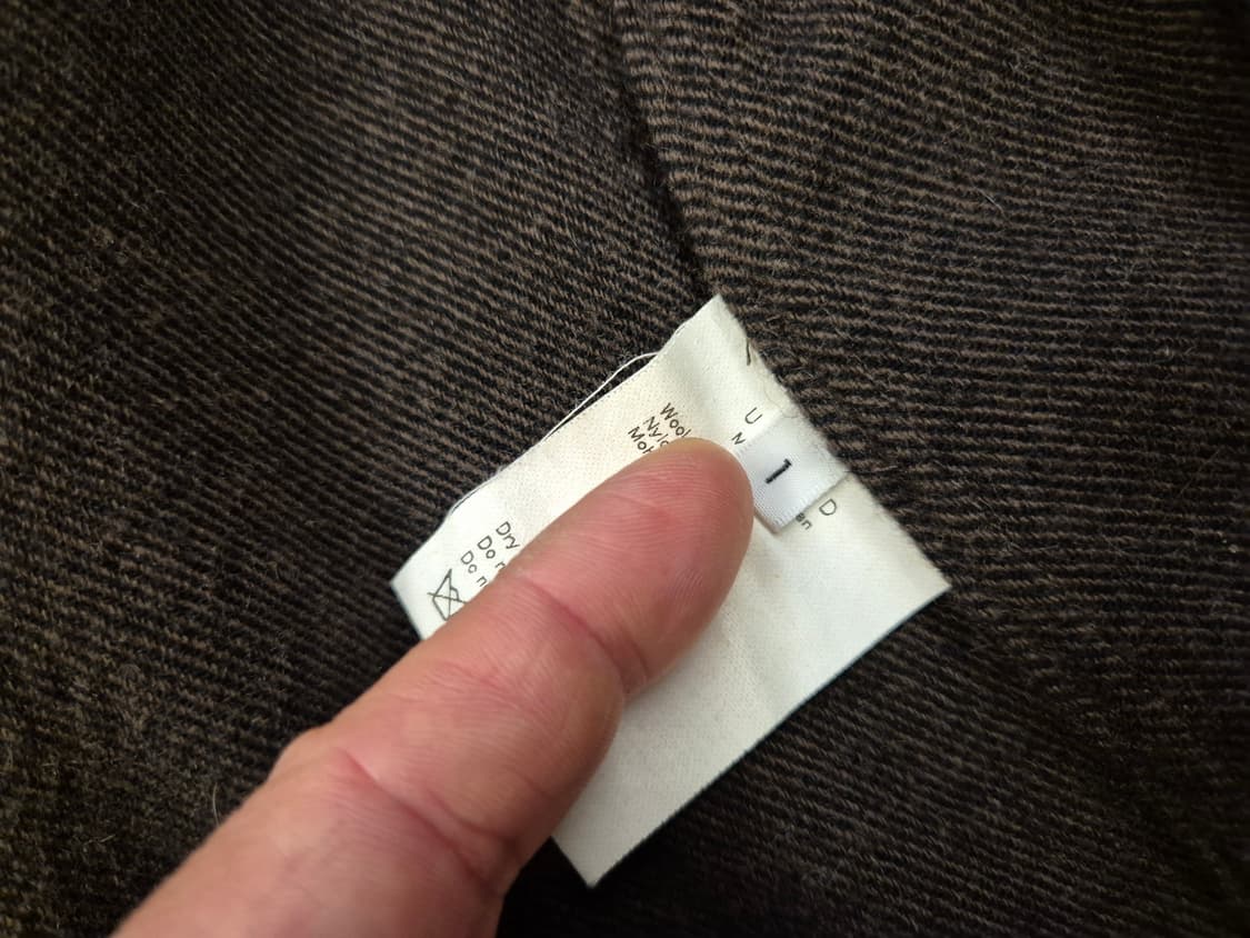 언유즈드 모헤어 울 로브 코트 상품이미지7