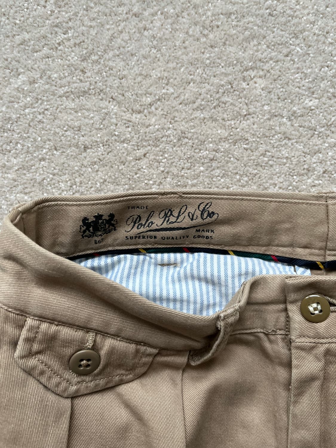 폴로 랄프로렌 플리츠 치노(28-29) 상품이미지4