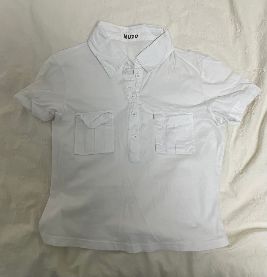 Cotton pk T 포켓 반팔 셔츠 상품이미지2