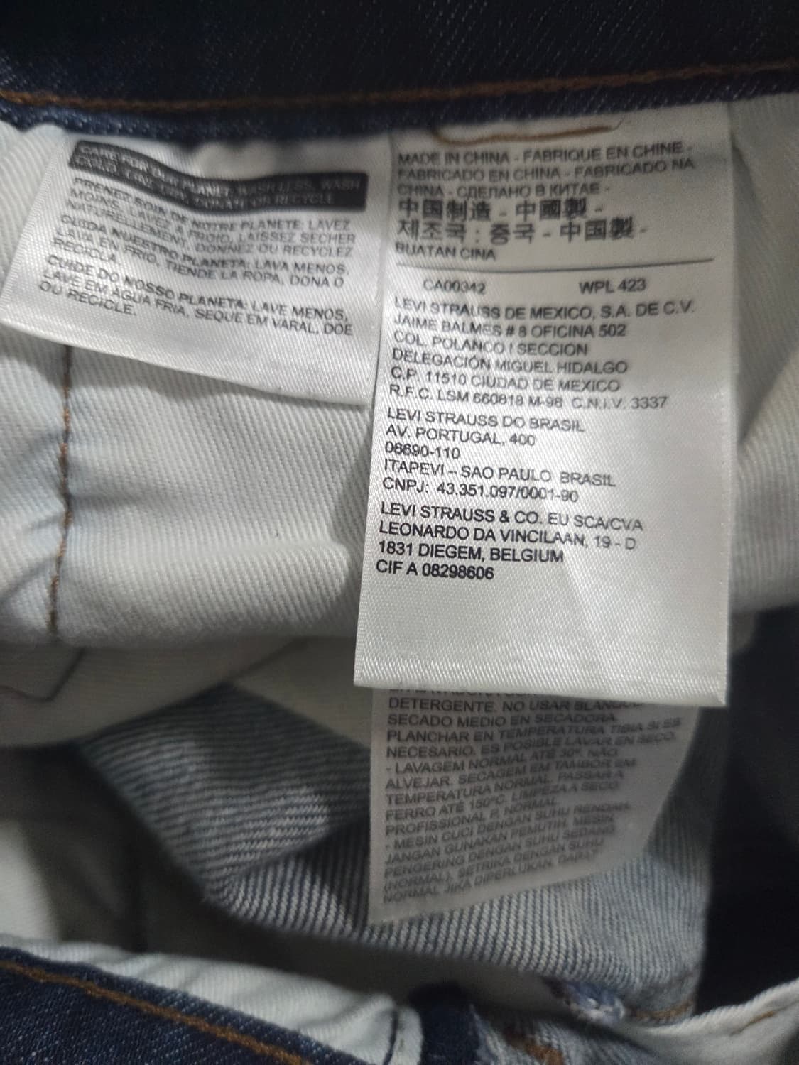 리바이스 엔진어드진34/32 상품이미지3