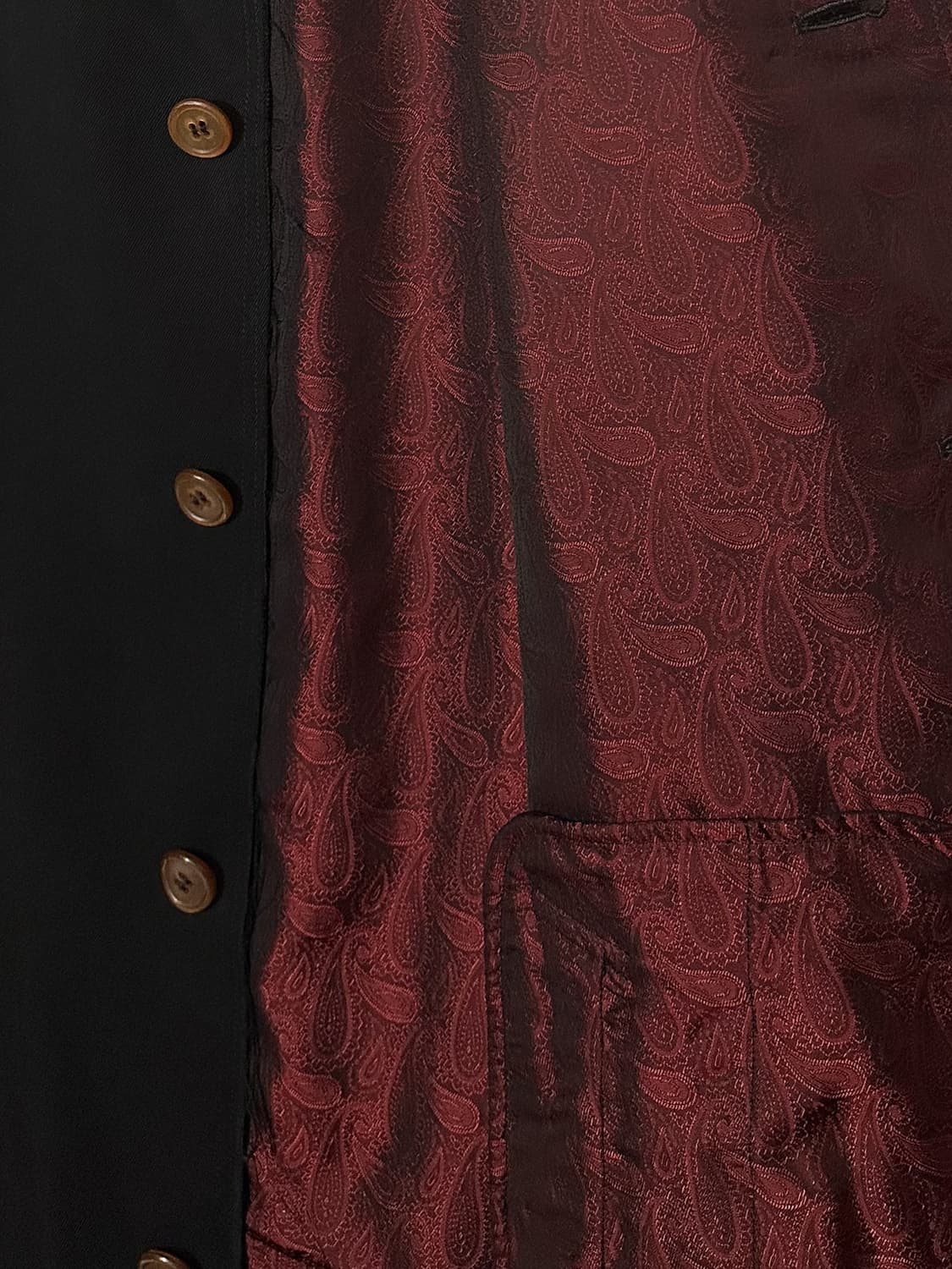 꼼데가르송 블랙 코트 상품이미지4