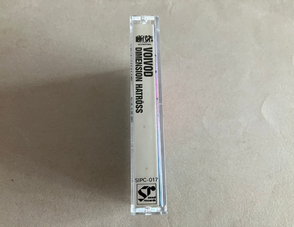 80년대 보이보드 Voivod 4집 스래쉬 메탈 카세트테이프 상품이미지2