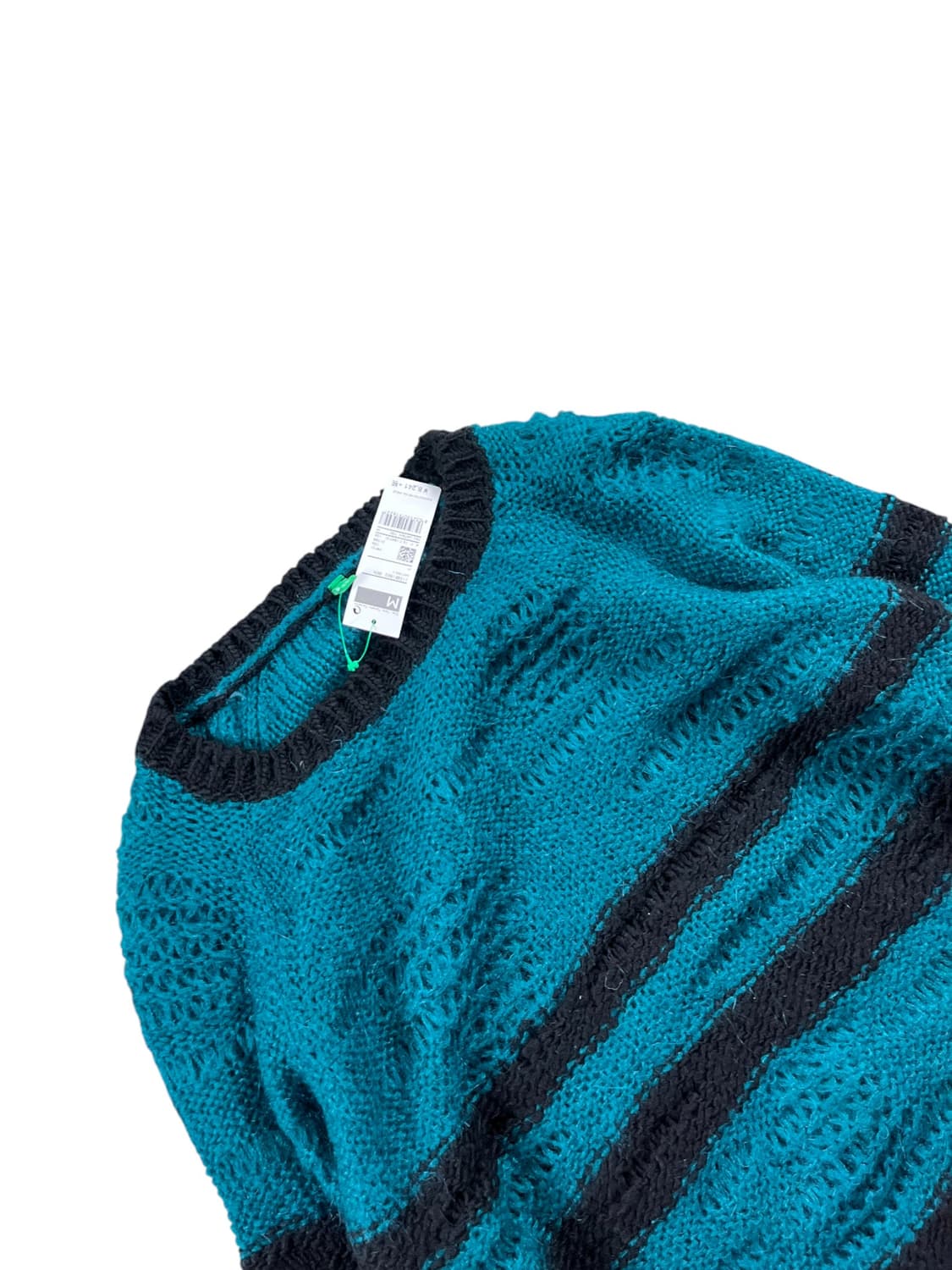 BENETTON 데미지 디테일 스트라이프 니트  상품이미지2