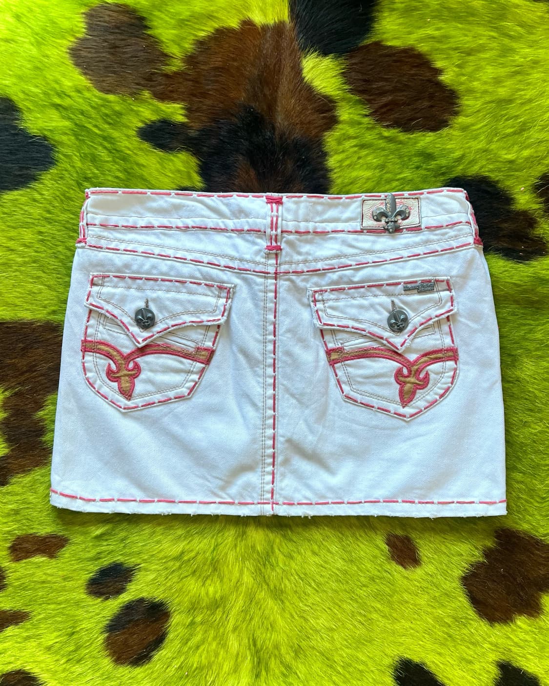 LAGUNA BEACH Jeans White Mini Skirt 상품이미지8