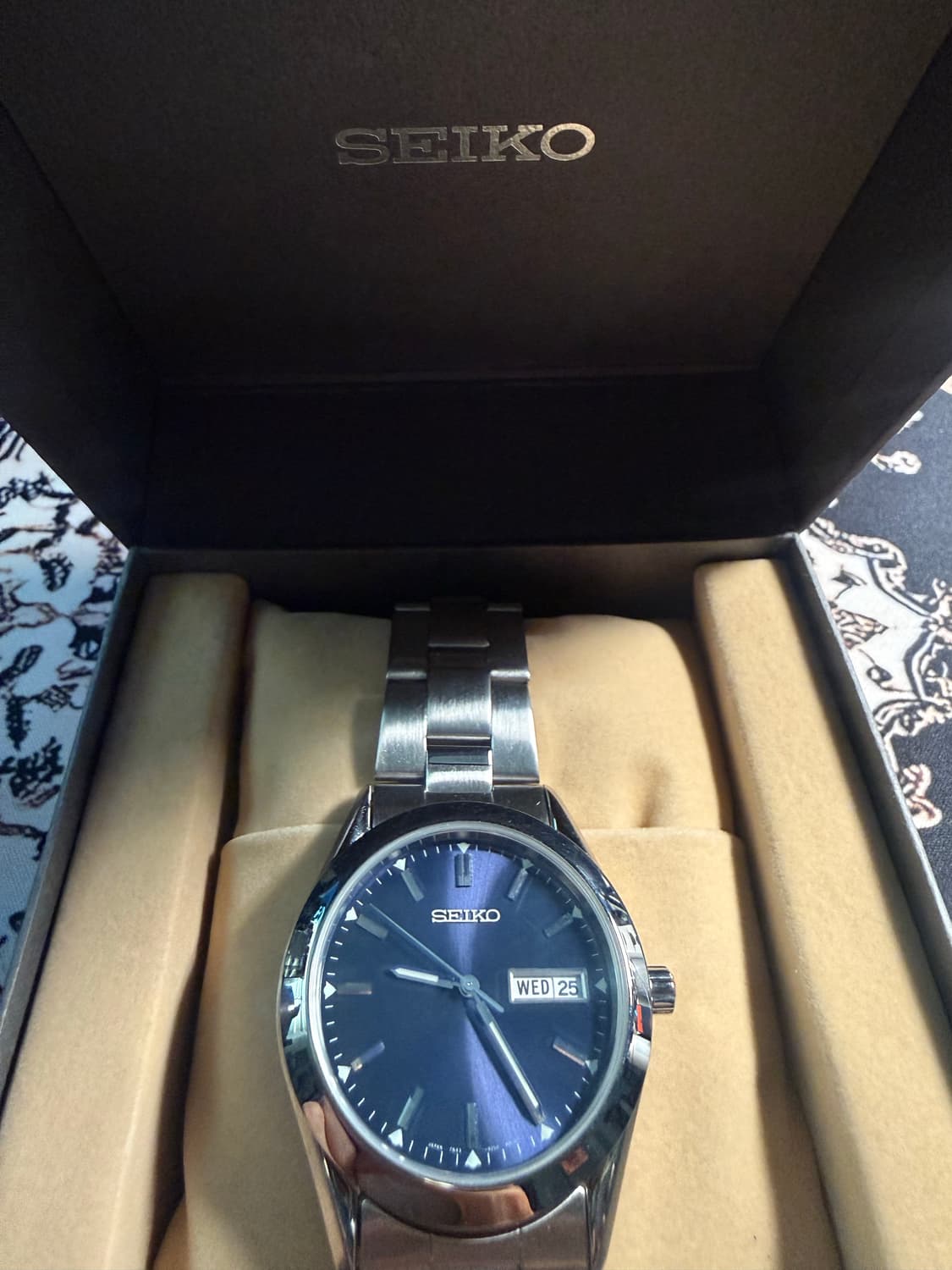 SEIKO 메탈 쿼츠 시계 상품이미지5