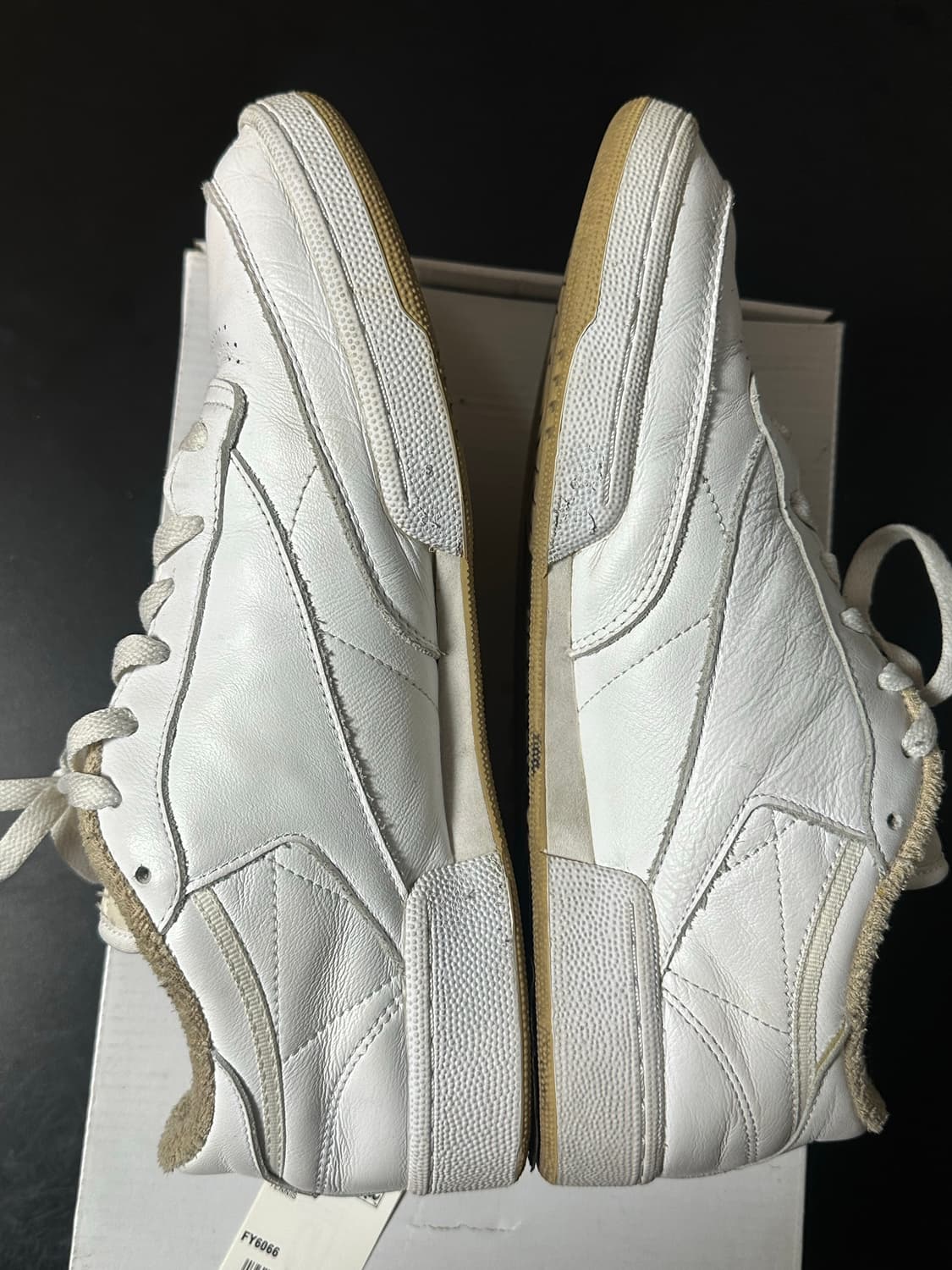 리복 자운드 클럽c og 화이트 검 285  상품이미지5