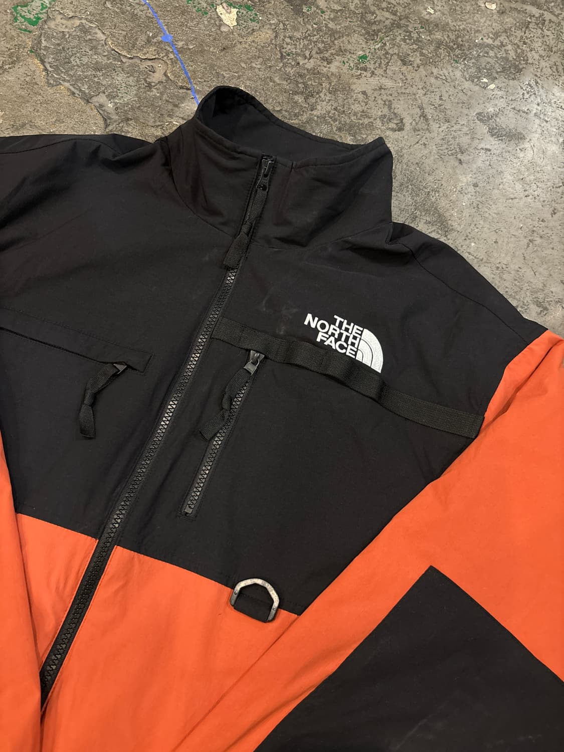 노스페이스 블랙 오렌지 바람막이 상품이미지7