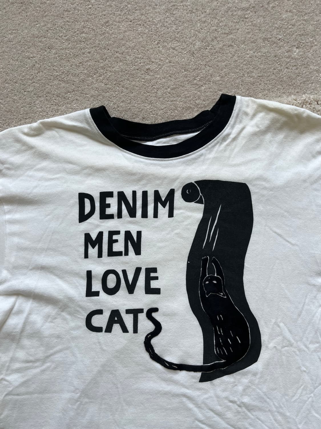 캐피탈 Denim Men Love Cats 링거티 (103-105) 상품이미지3