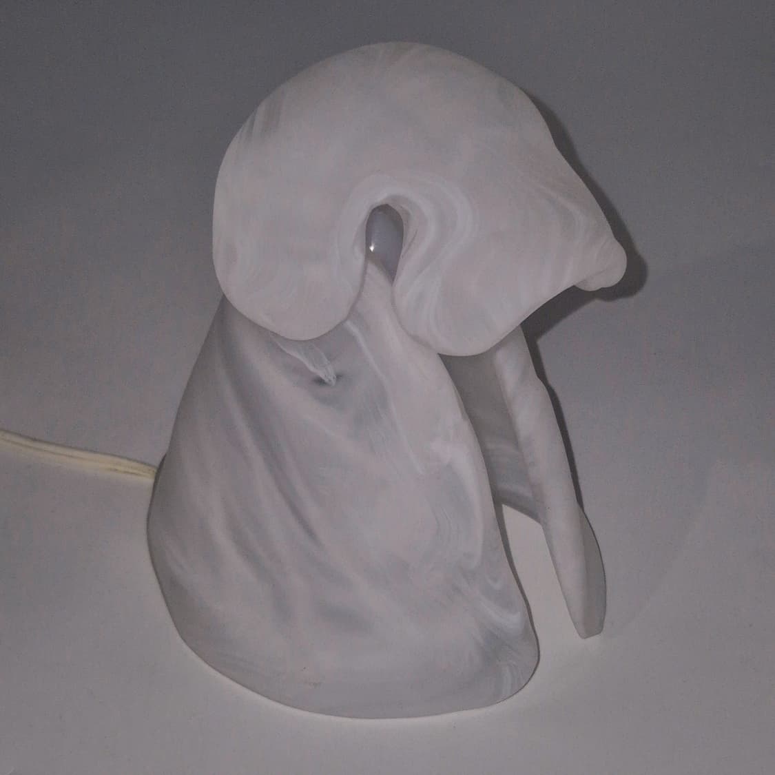 80s 츠키요노 스튜디오 불투명 마블 강아지 램프 상품이미지10