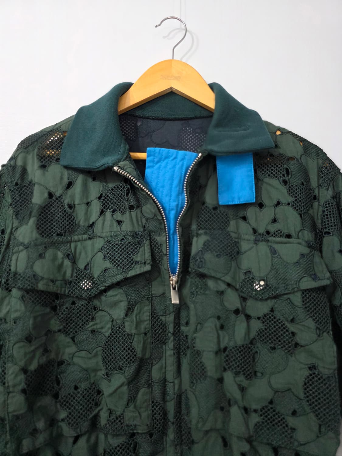 Sacai 사카이 레이스 가디건 재킷 F 상품이미지5