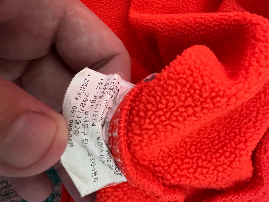 뉴발란스 리버풀 오렌지 트레이닝탑 맨투맨 상품이미지4