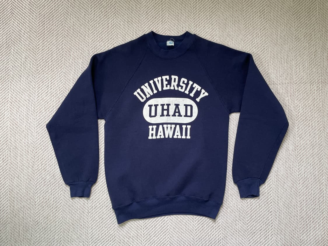 80s Artex usa 50/50 네이비 스웻셔츠  J04336 상품이미지1