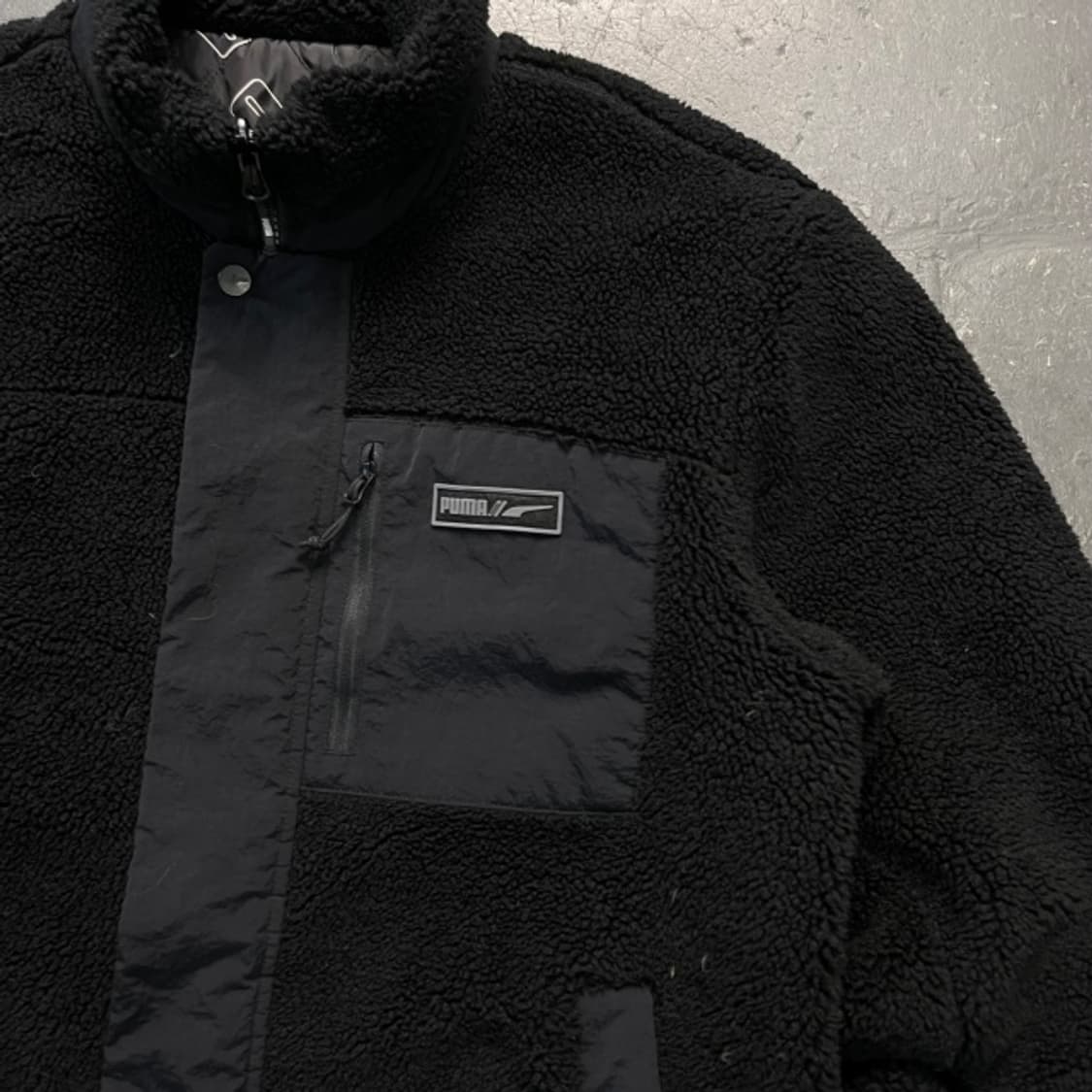 105 푸마 리버시블 누빔 후리스 자켓  상품이미지2