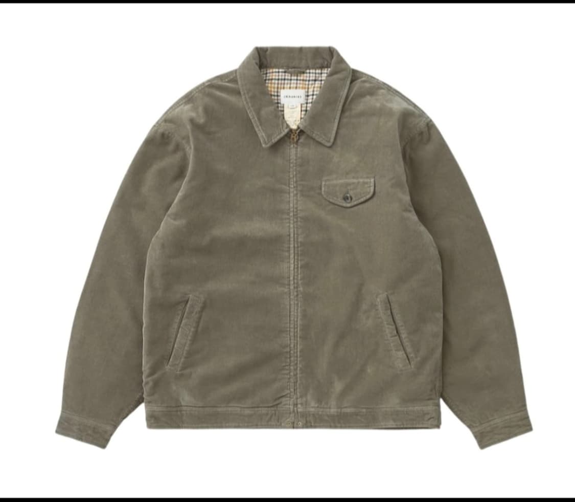 카키스 Corduroy Swing Jacket Sage 상품이미지1