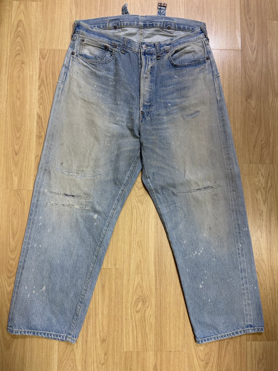 [32x30] A.presse 아프레쎄 25ss No.37 블리치 데님 상품이미지1