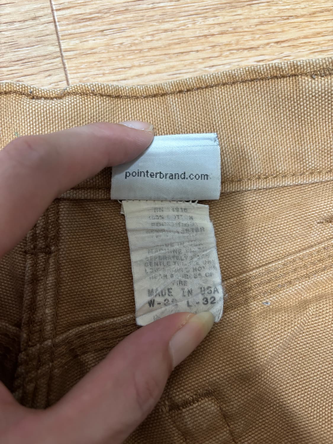 LC King 포인터 USA 캔버스 워크 바지 상품이미지7