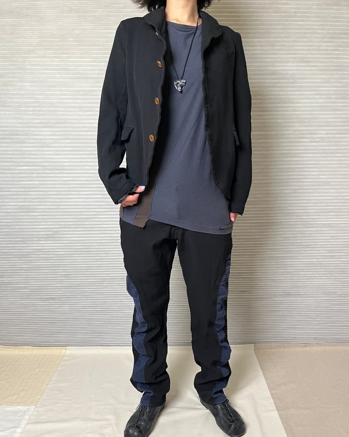 꼼데가르송 옴므플러스 에버그린 축융 팬츠 comme des garckns 상품이미지2