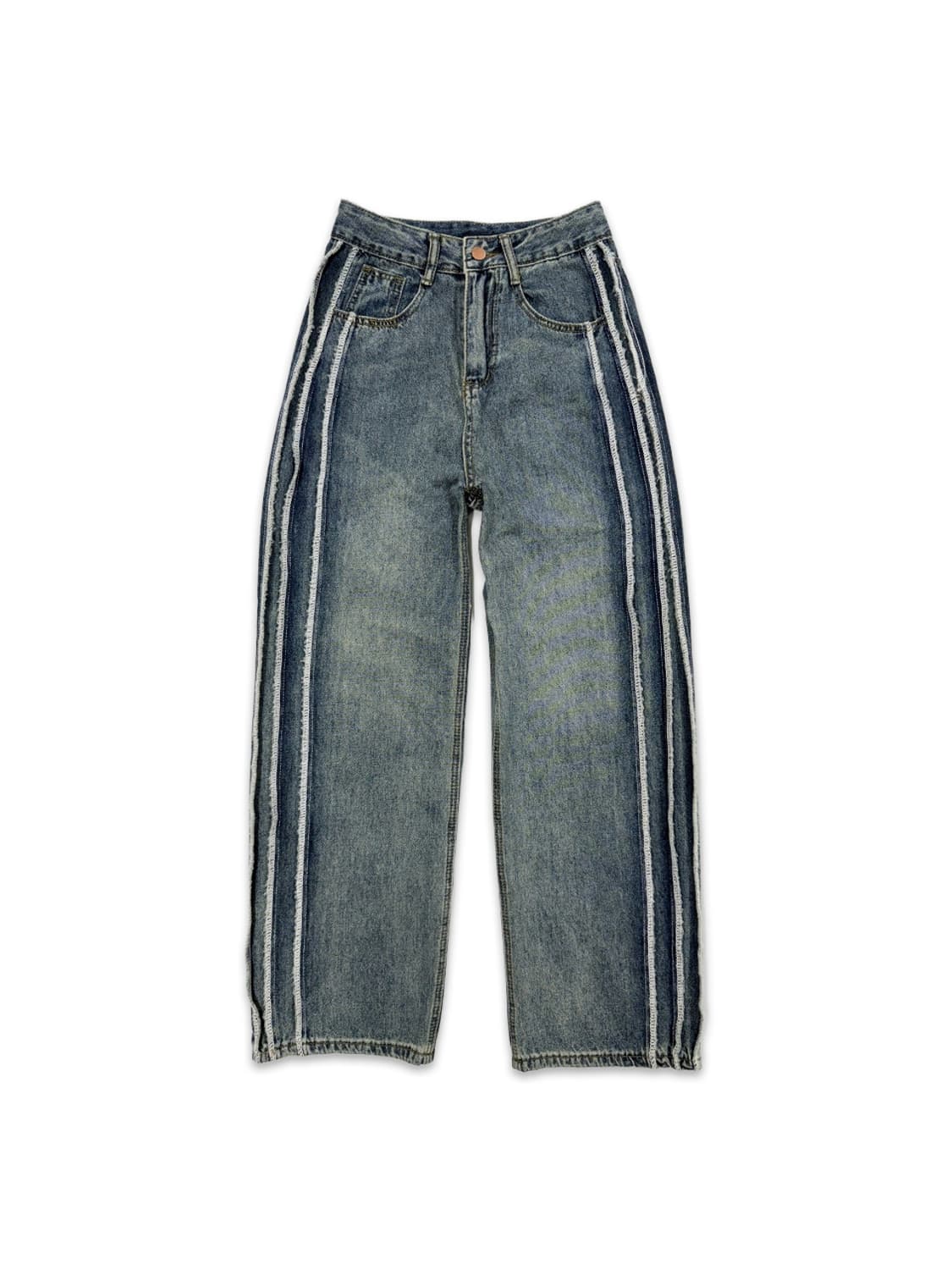 빈티지 사이드 라인 데님 팬츠 상품이미지1