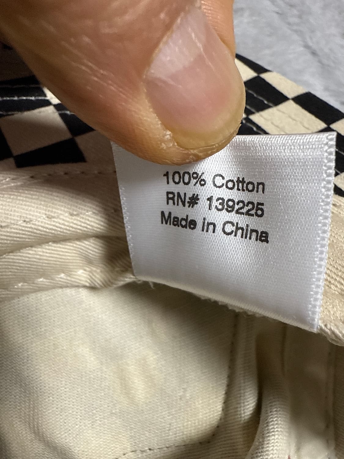 MadeWorn 체커보드 뱃지 페인팅디테일 볼캡 상품이미지8