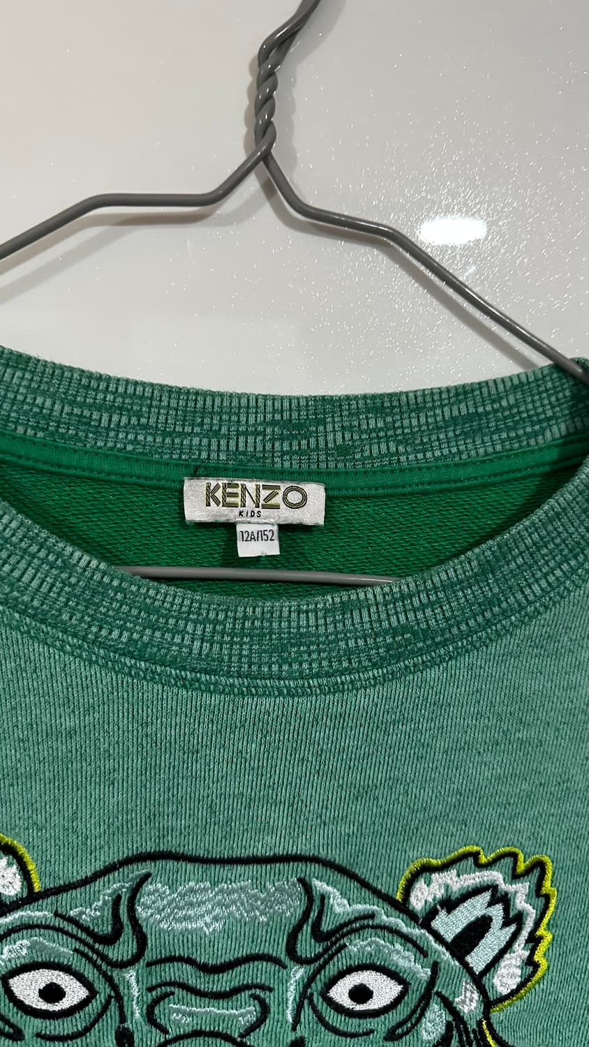 kenjo 겐조 그린 맨투맨 티셔츠 상품이미지2