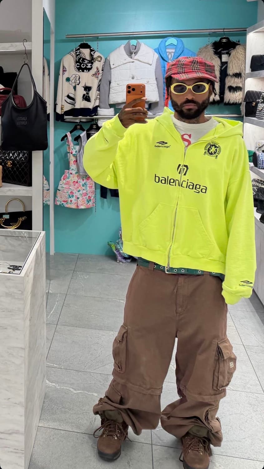 Erl 집 오프 카고 팬츠 브라운 상품이미지2