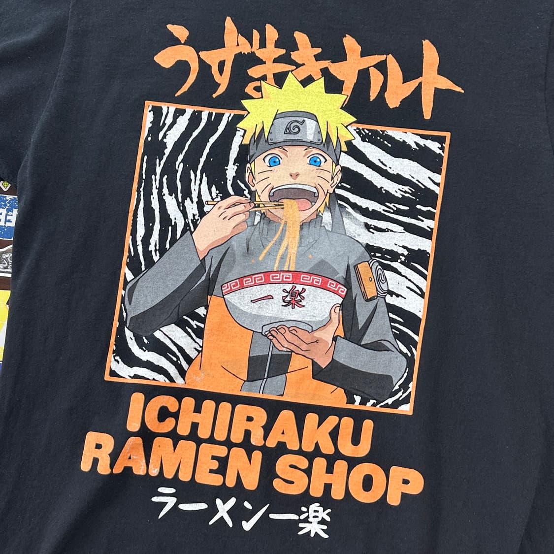 나루토 일락 라멘 티셔츠 L 상품이미지3