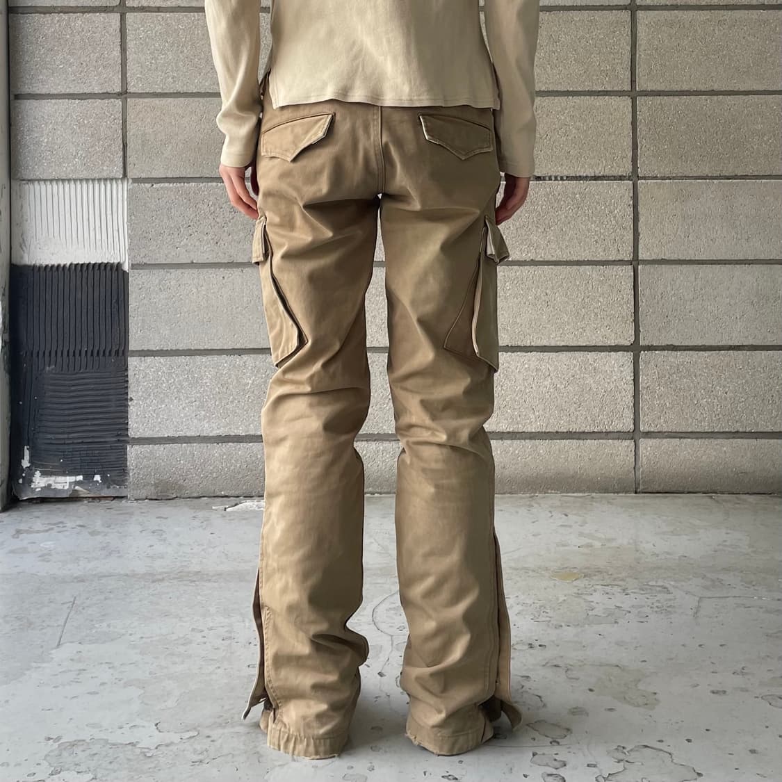 Wjk 버튼업 플레어 팬츠 상품이미지3