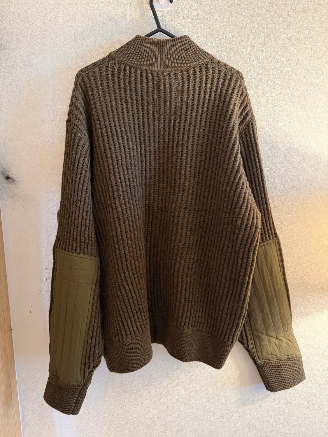 스투시 패치 집 스웨터 그린 L 상품이미지5