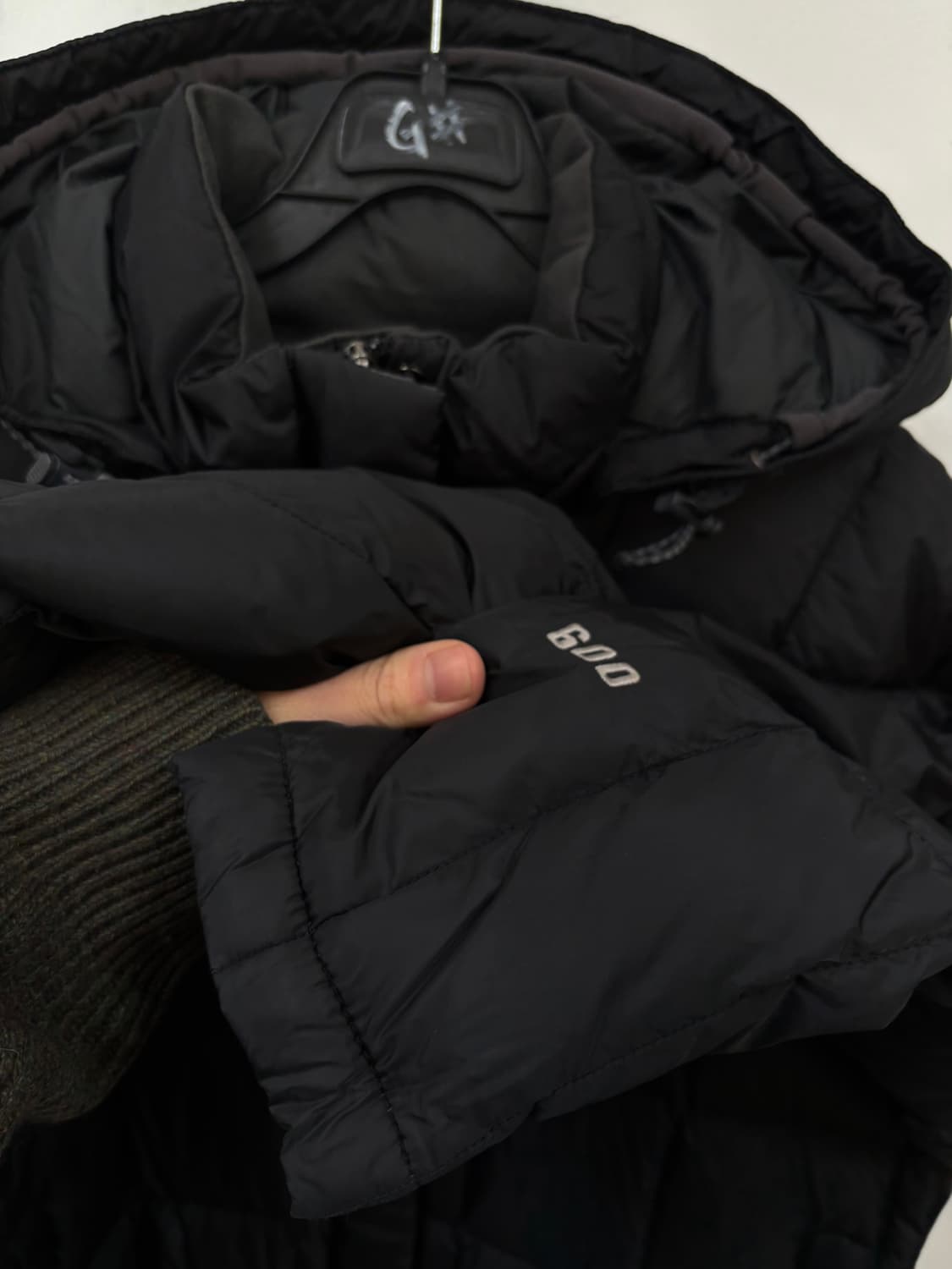 노스페이스600 후드탈착 다운패딩 상품이미지4