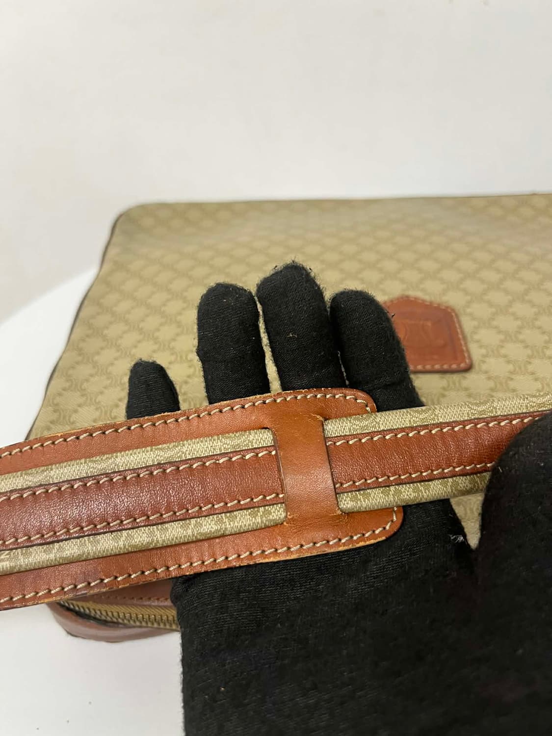 셀린느 빈티지 마카담 브리프케이스 토트백 크로스 메신저백 상품이미지7