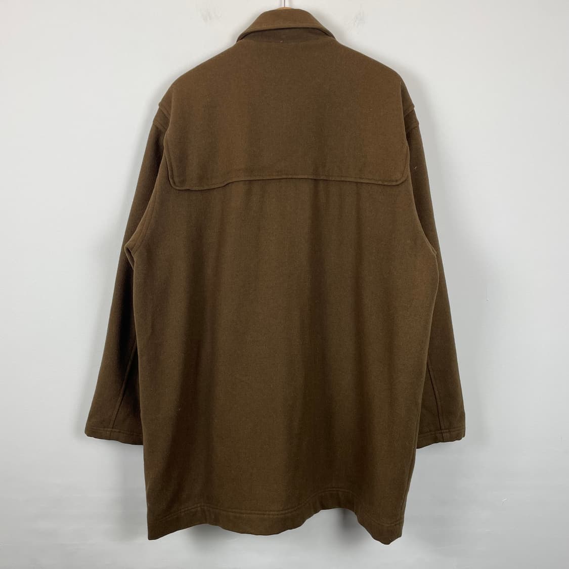 BONMARLEN 3XL 빅사이즈 브라운 떡볶이 코트 상품이미지2