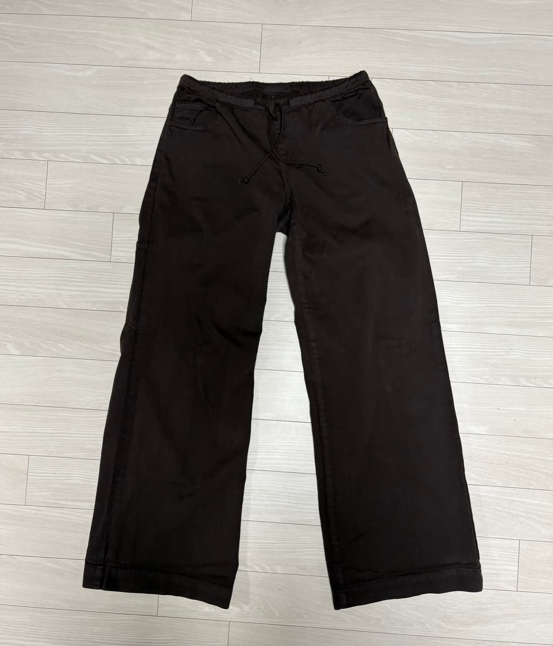 브랜디 멜빌 갈색 와이드 팬츠 상품이미지1