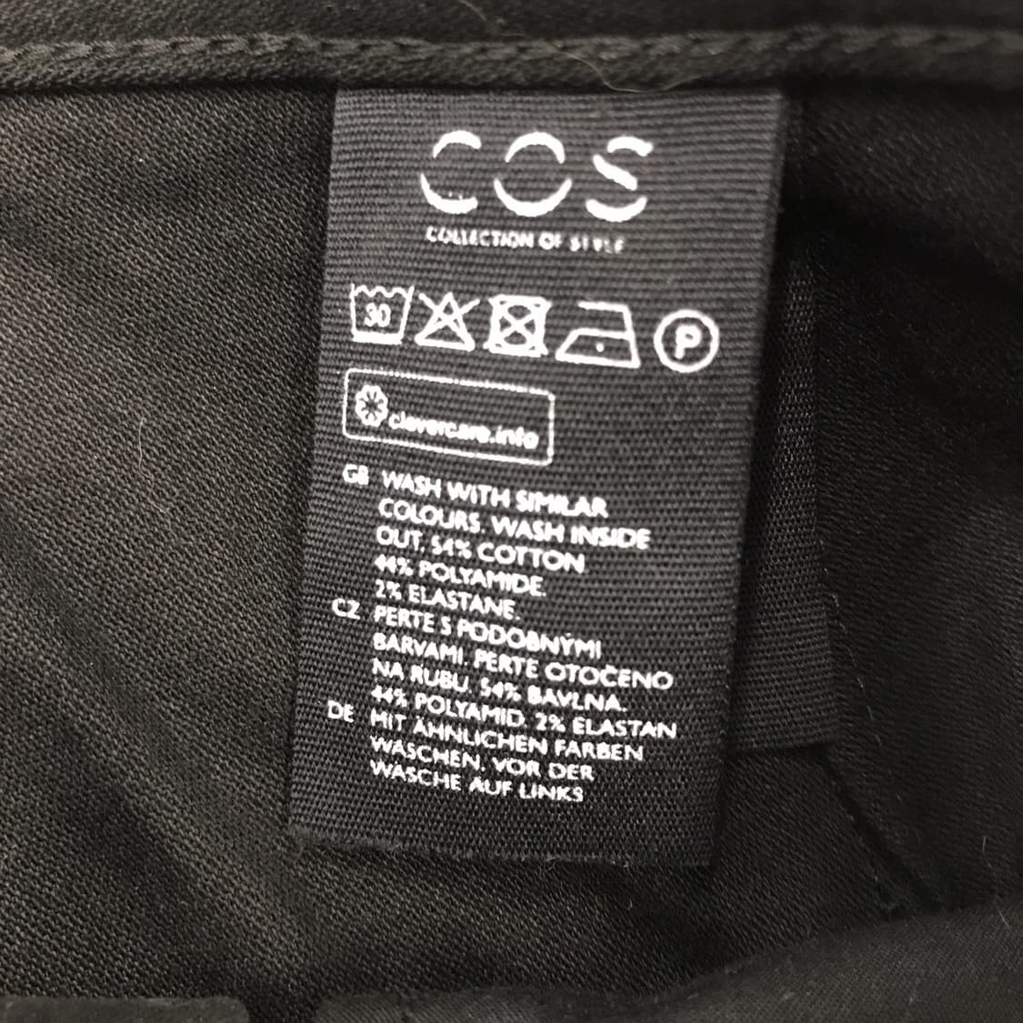 COS 코스 하이웨이스트 치노팬츠 [여성26-27] 상품이미지5