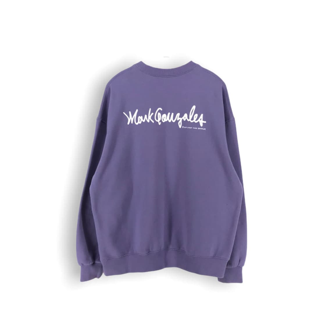 마크곤잘레스 베이직 로고 맨투맨 퍼플 상품이미지3