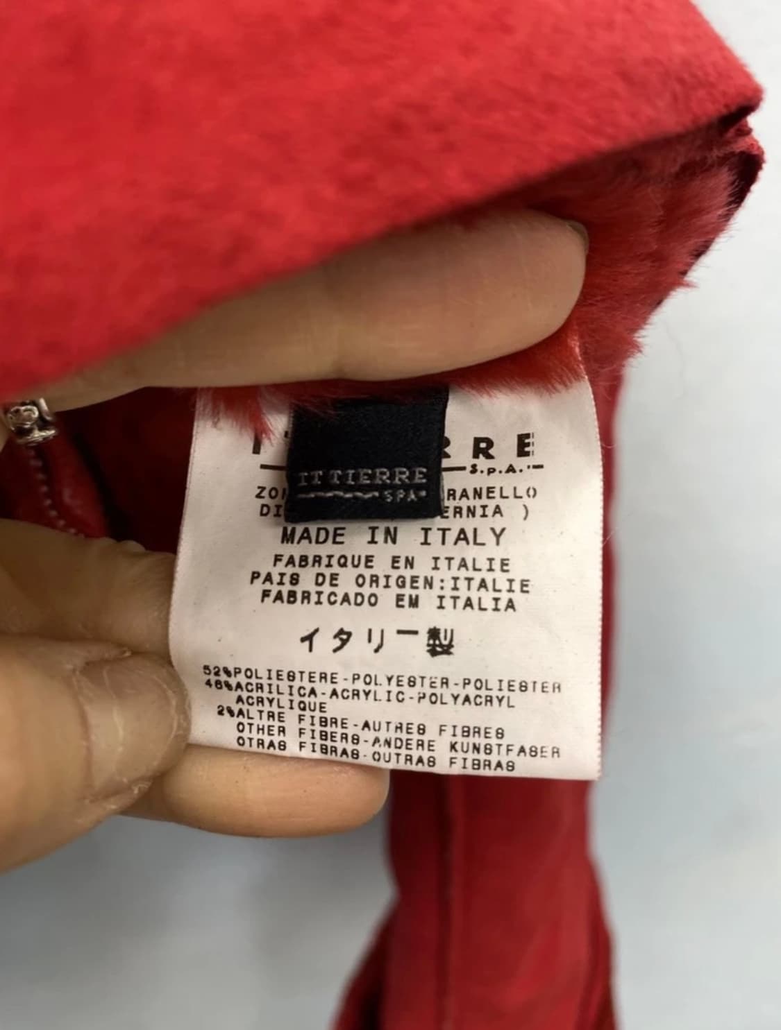 [8410]Dolce&gabbana red shearing coat 상품이미지7