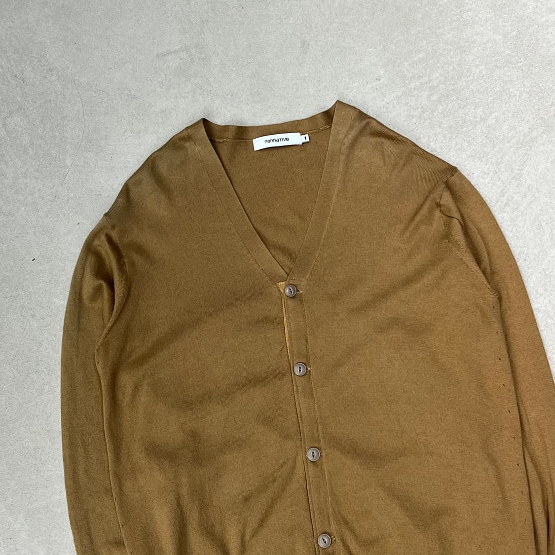논네이티브 브이넥 니트 가디건 s09264 상품이미지3