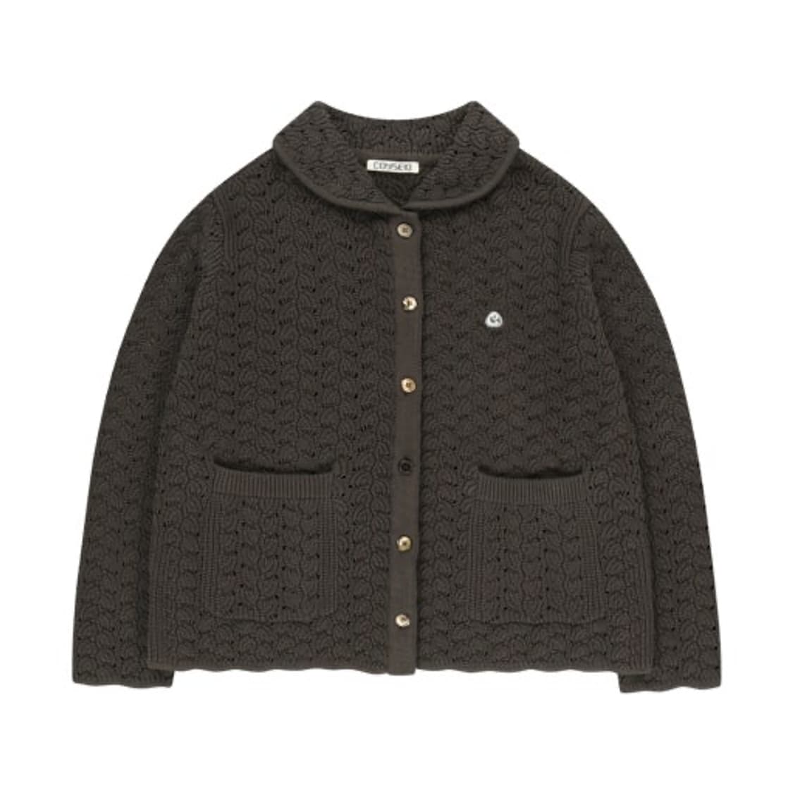 코이세이오 웨이브 니트 가디건 상품이미지1