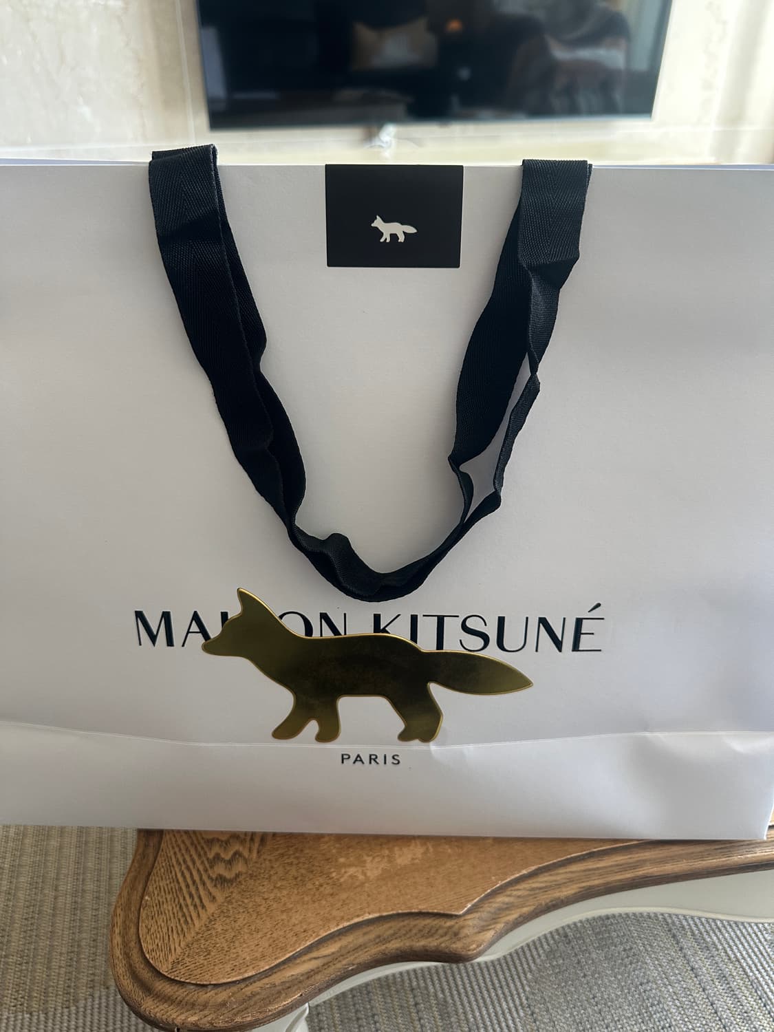 메종 키츠네 유니섹스 나일론 맥코트 상품이미지5