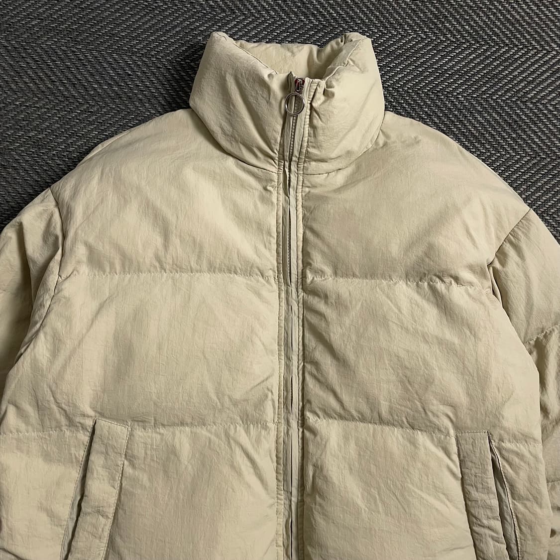 NICK NICOLE 베이지 숏 패딩 자켓y 4439 상품이미지5