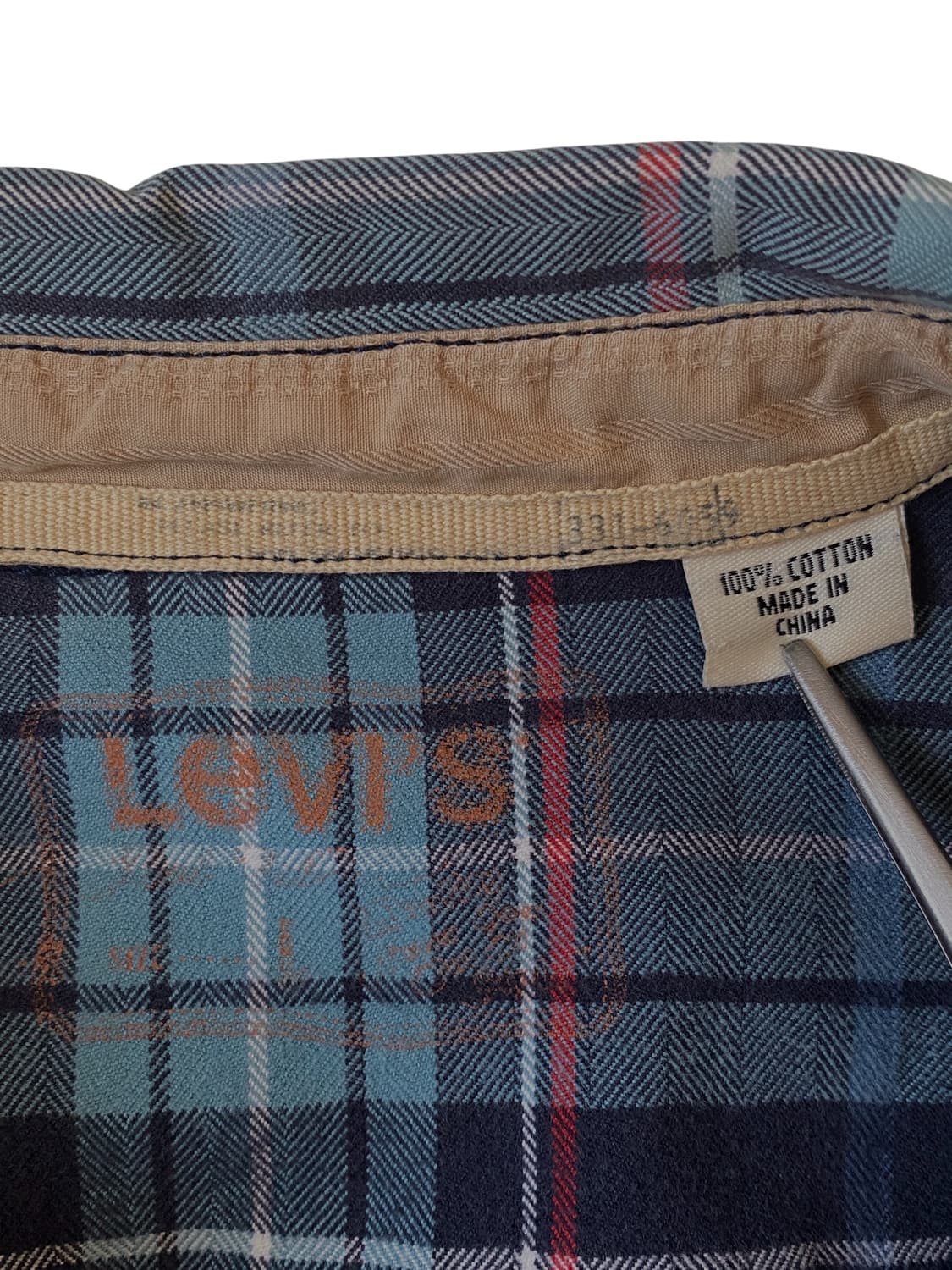 리바이스 체크 셔츠 (Man M) AB1311 상품이미지7