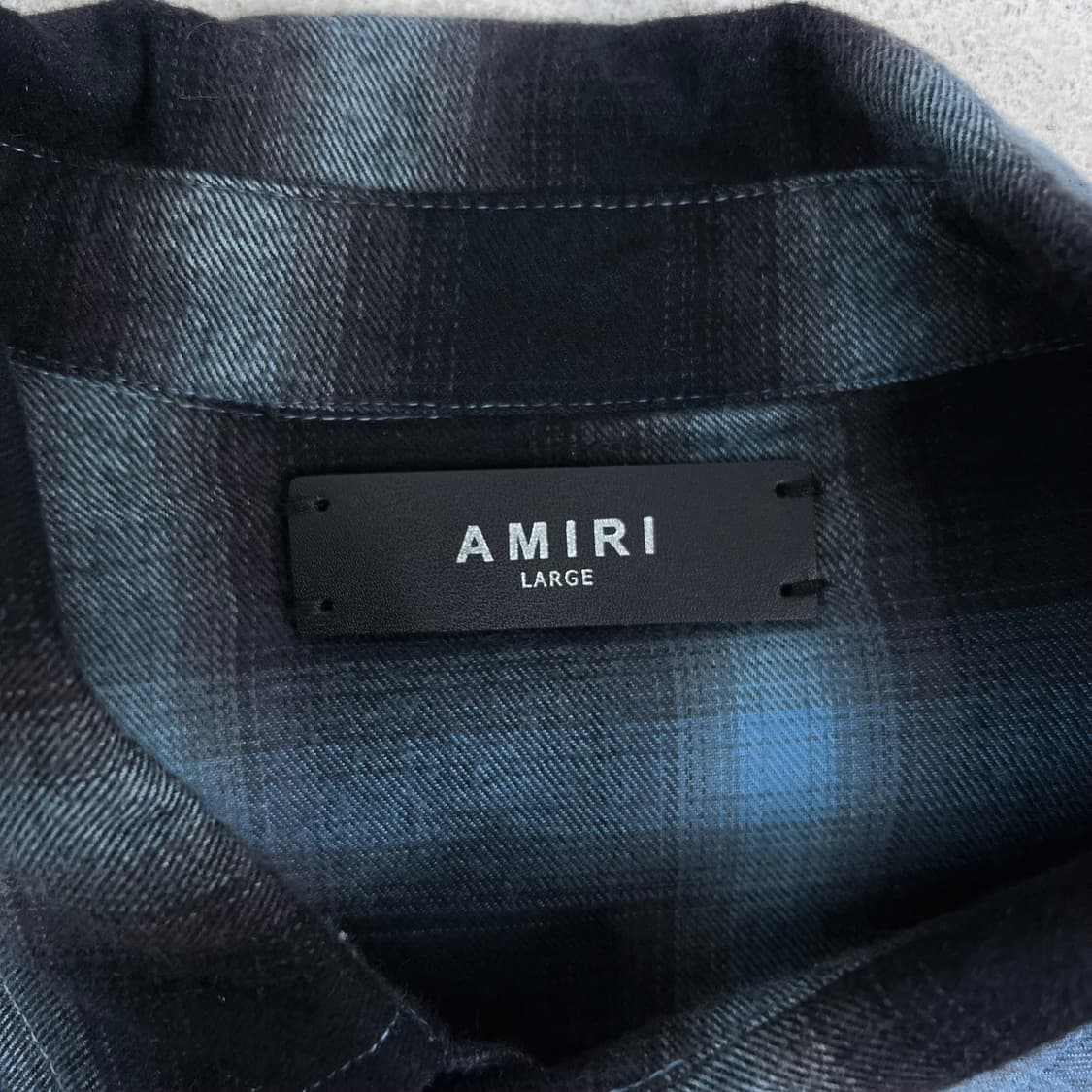 AMIRI 체크 셔츠 상품이미지4