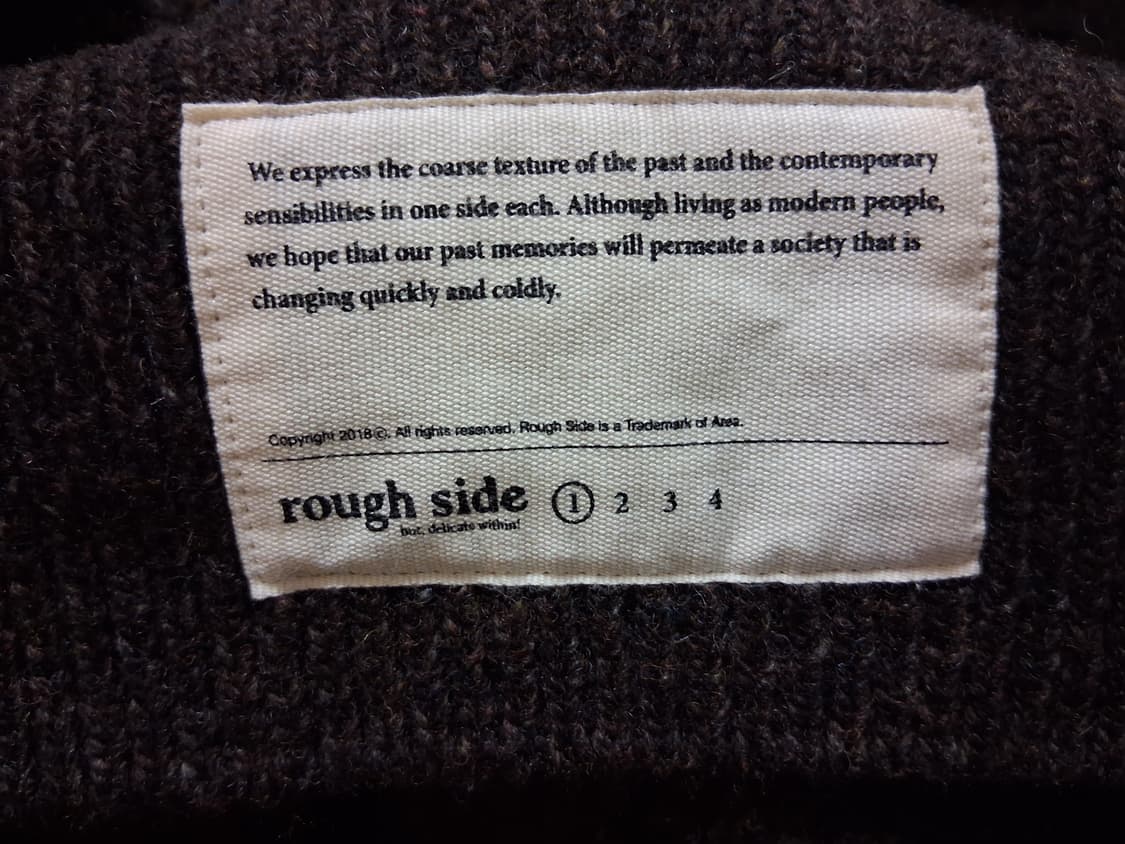 [1] 러프사이드 25fw 브이넥 가디건 (바크) 상품이미지6