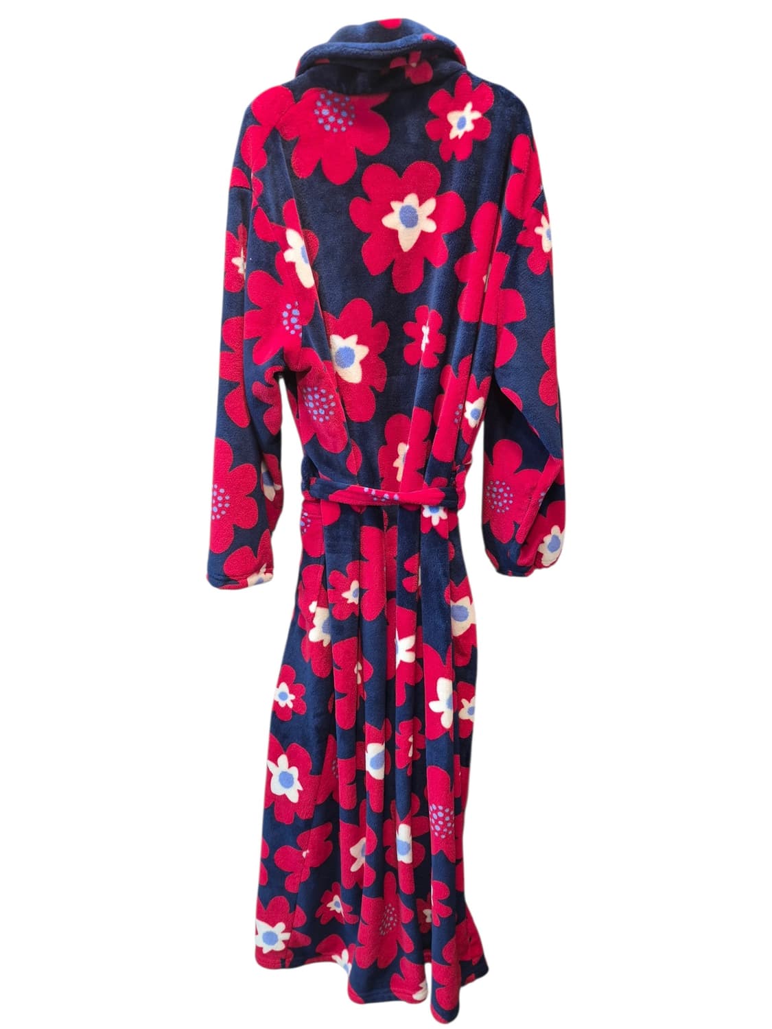 일본 MOFUA 플라워 후리스 로브 가운 상품이미지2