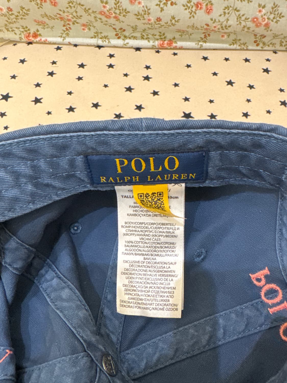 폴로 랄프로렌 캡모자 블루 상품이미지2