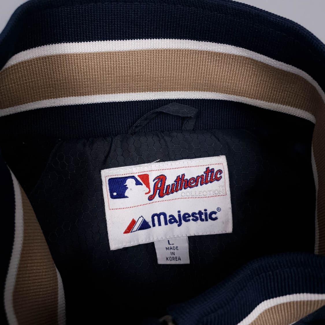 마제스틱 네이비 샌디에이고 파드리스 스타디움 자켓 SI 상품이미지5