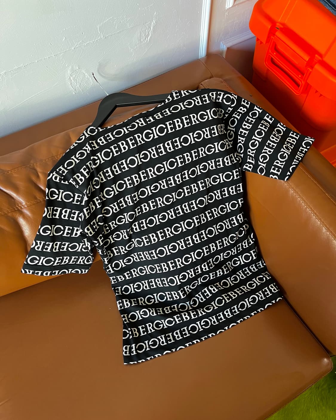 1990s ICEBERG Logo Lettering T-Shirt 상품이미지7